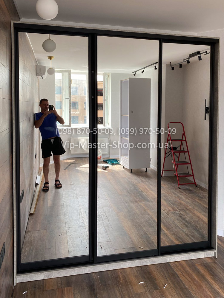 Фото Шафа-купе ALTO, 3 дзеркала